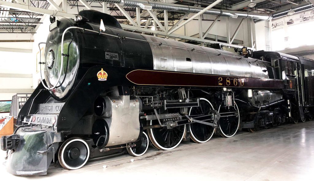 Royal Hudson 2860 Steam Locomotive